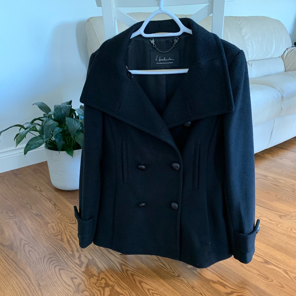 Babaton Wool Pea Coat